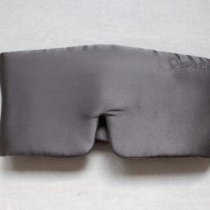 Organic Konjac Silky Sleep Mask - Mulberry Silk Dark Grey